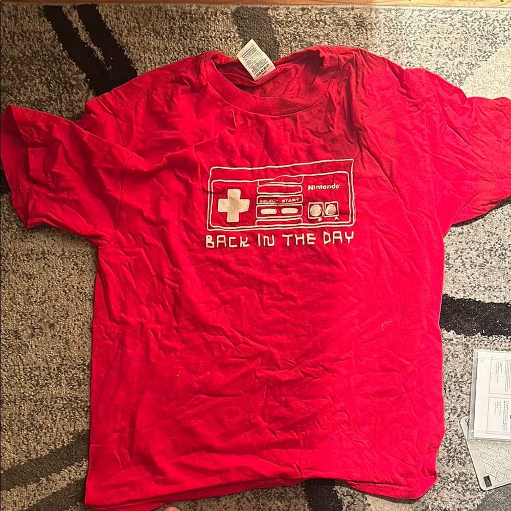 Retro Red Nintendo T-Shirt
